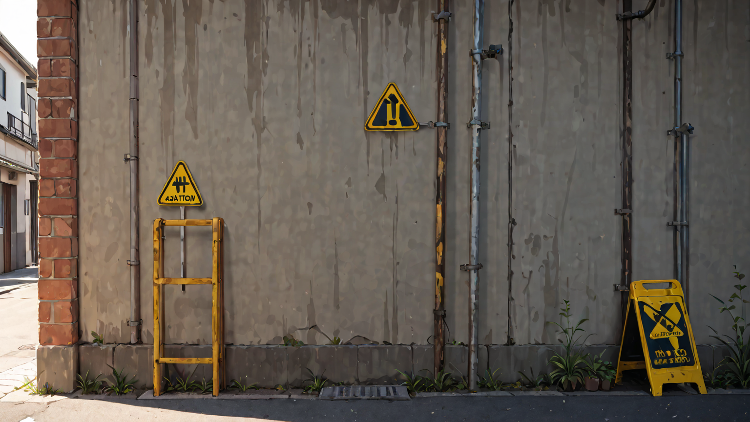 注意書きのイラスト