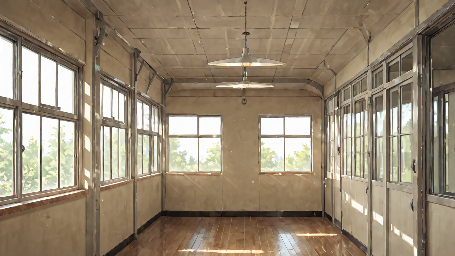 きれいに直った網戸と快適な部屋