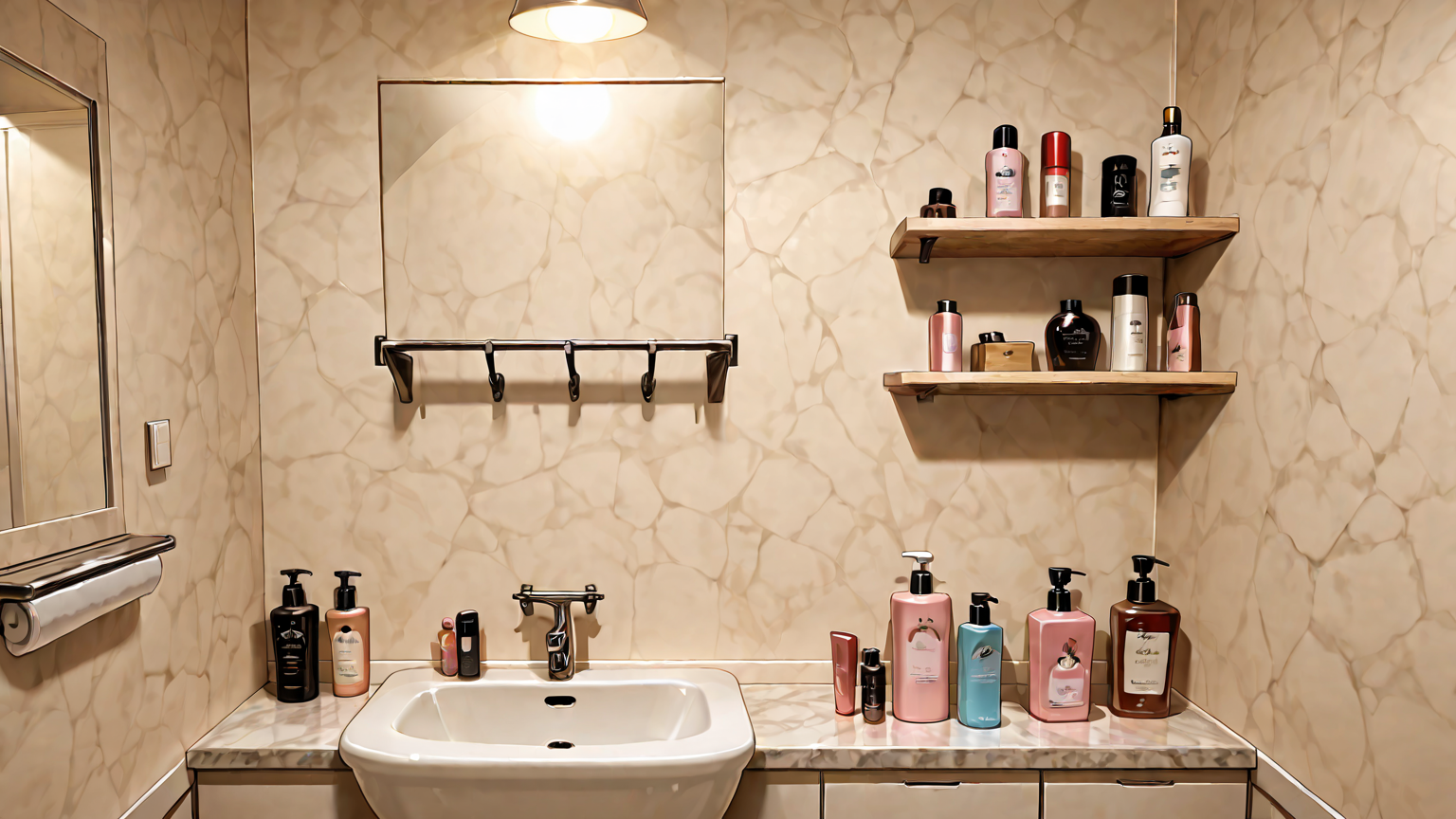 髪のダメージケア用品のイメージ