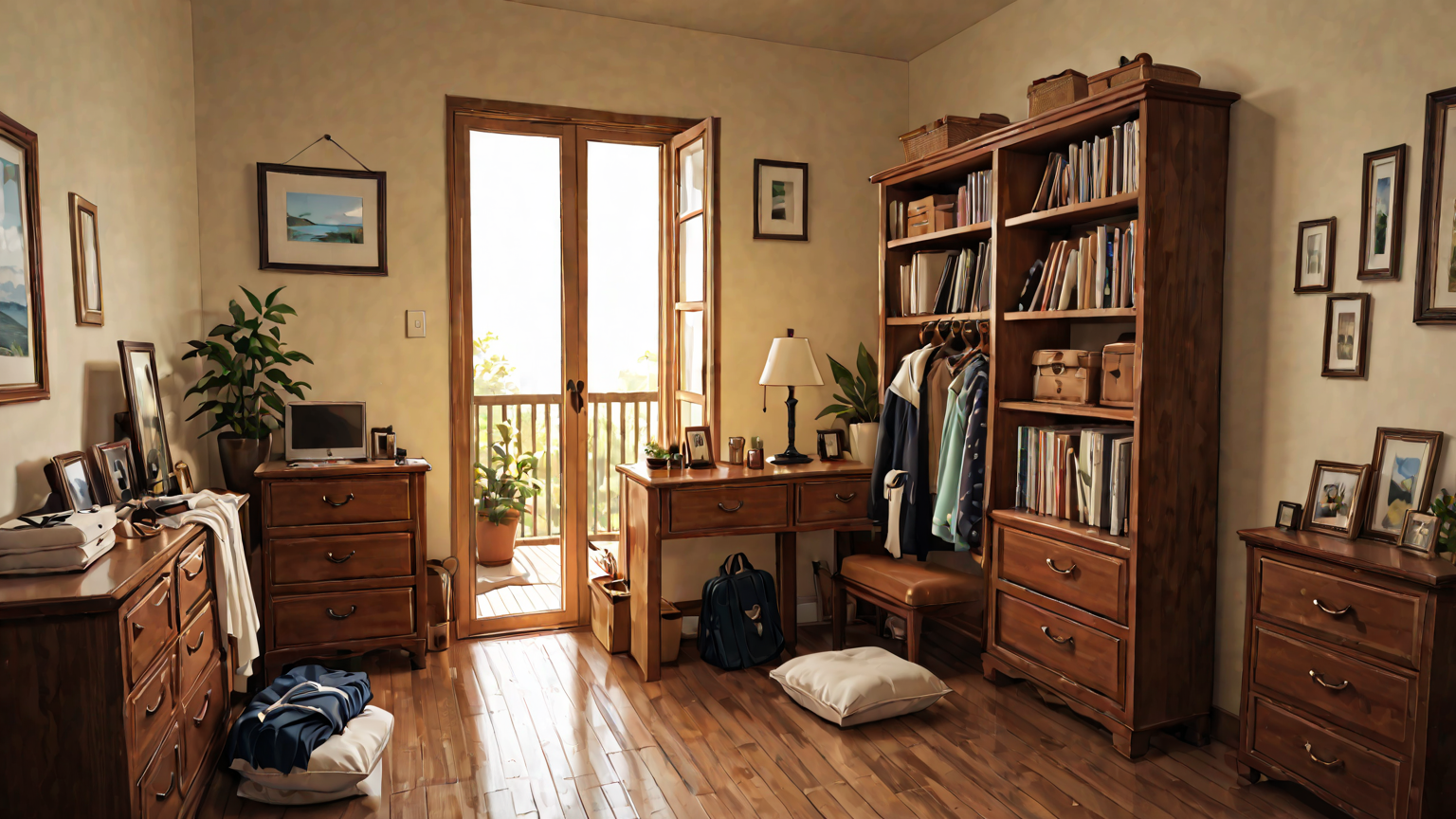 整理されたタンスの収納イメージ