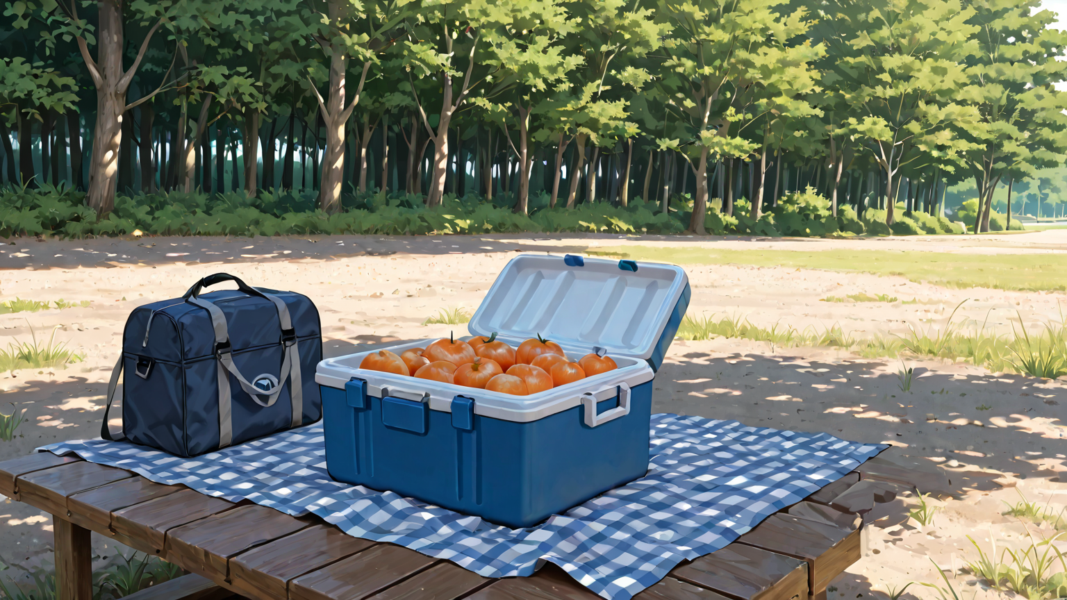 保冷バッグと吸水パッドのイメージ