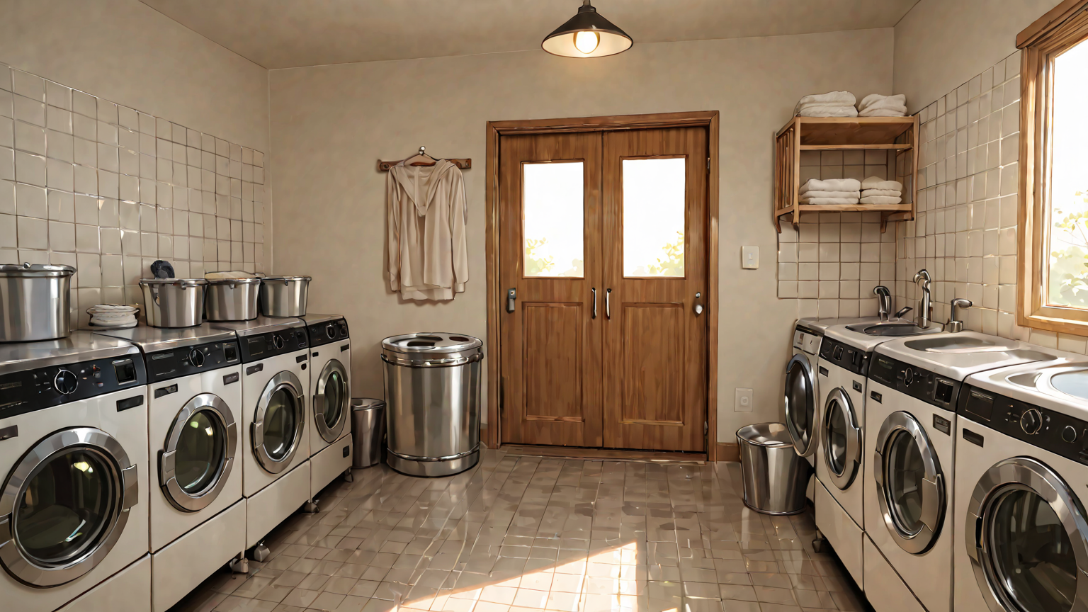 ドラム式洗濯機の内部構造イラスト