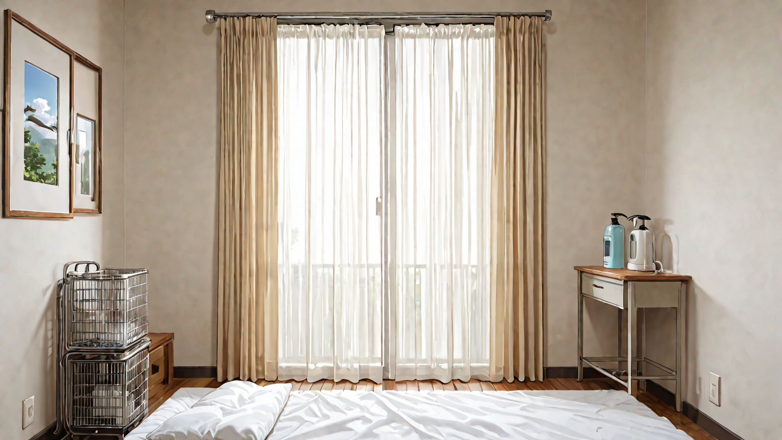 室内の除湿機と換気