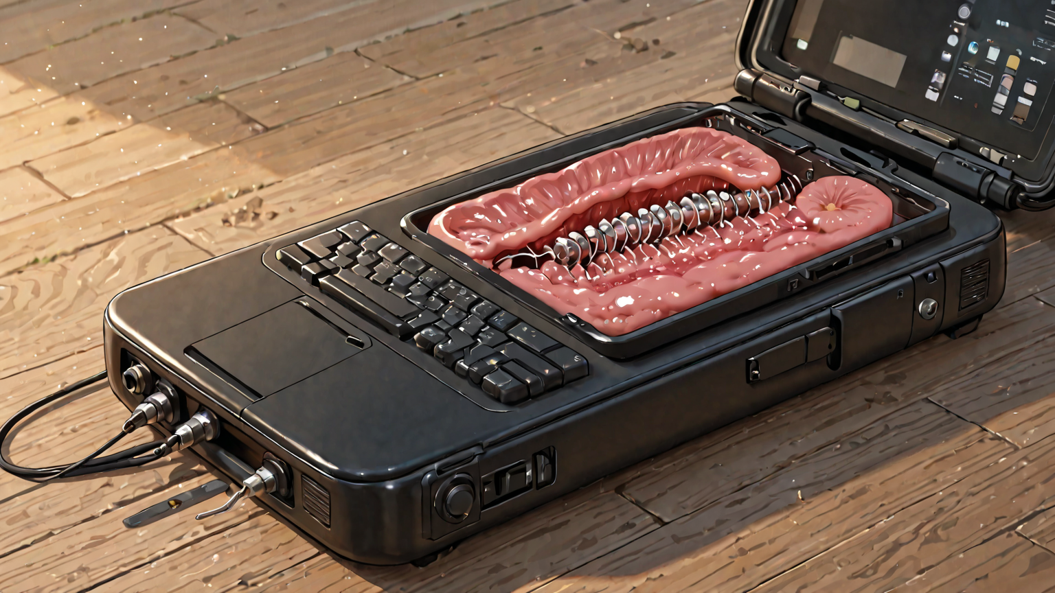 パソコン内部のハードウェア点検イメージ