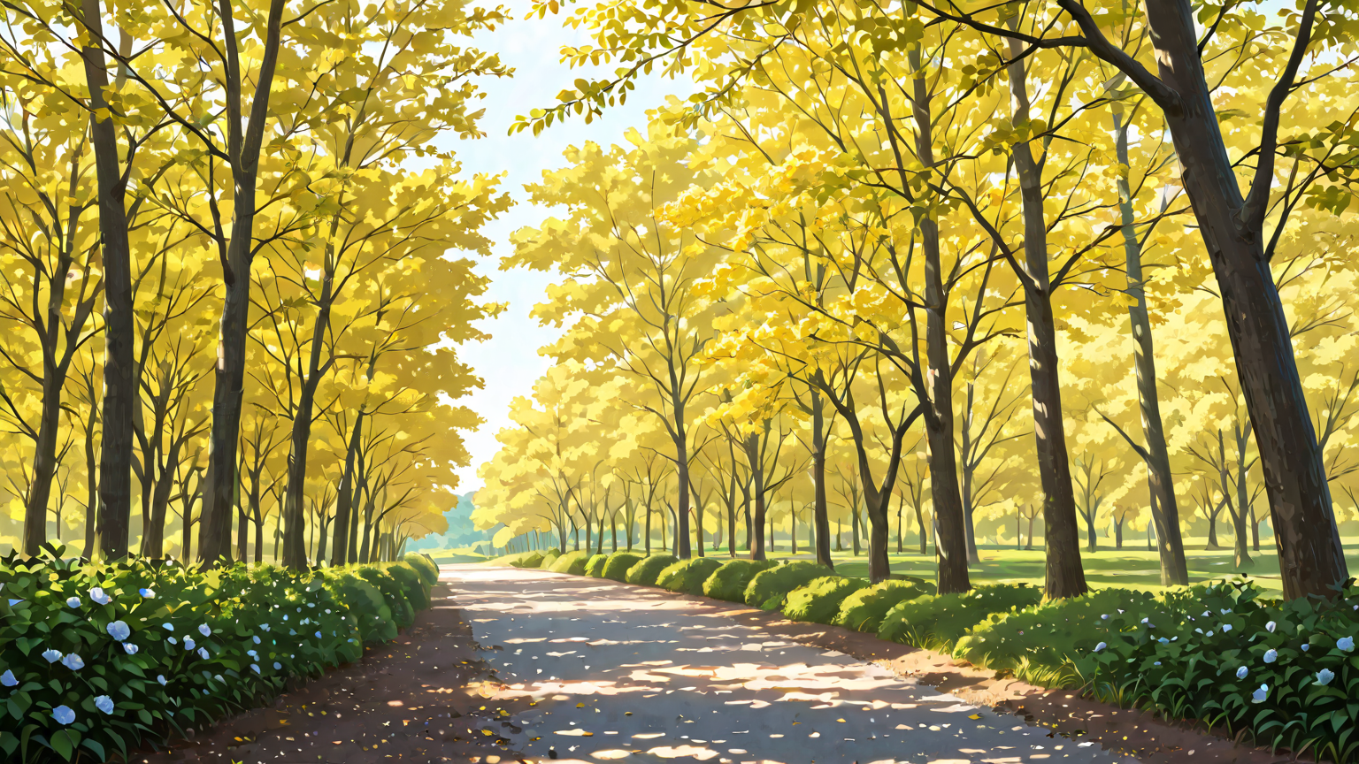 春の風景と体調を整えるイメージ