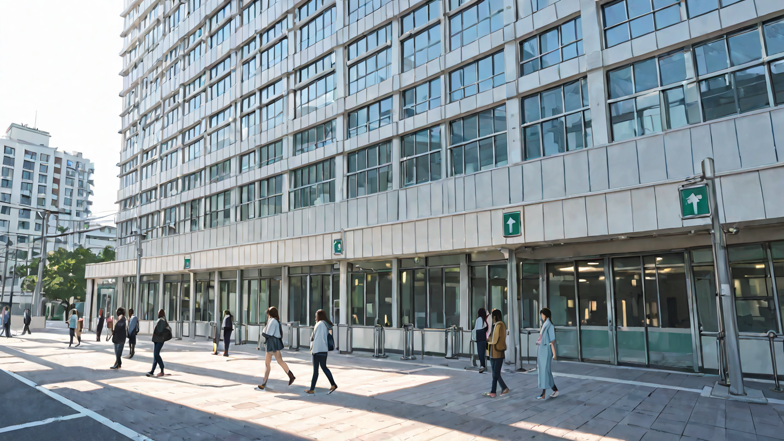 病院の外観や相談風景のイメージ