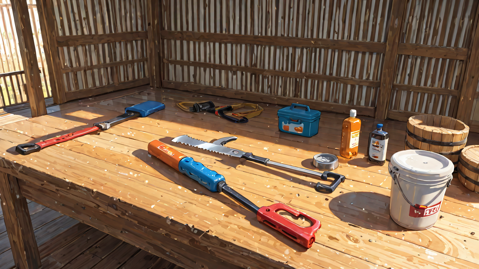 100均補修グッズの集合写真