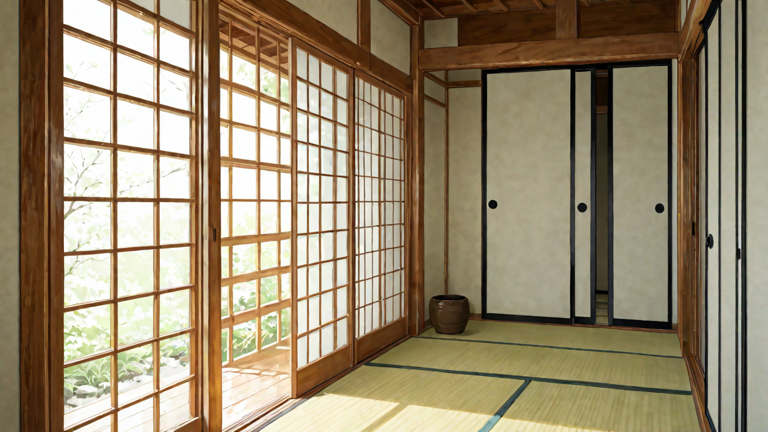 ふすまの接着面をアップで写した写真