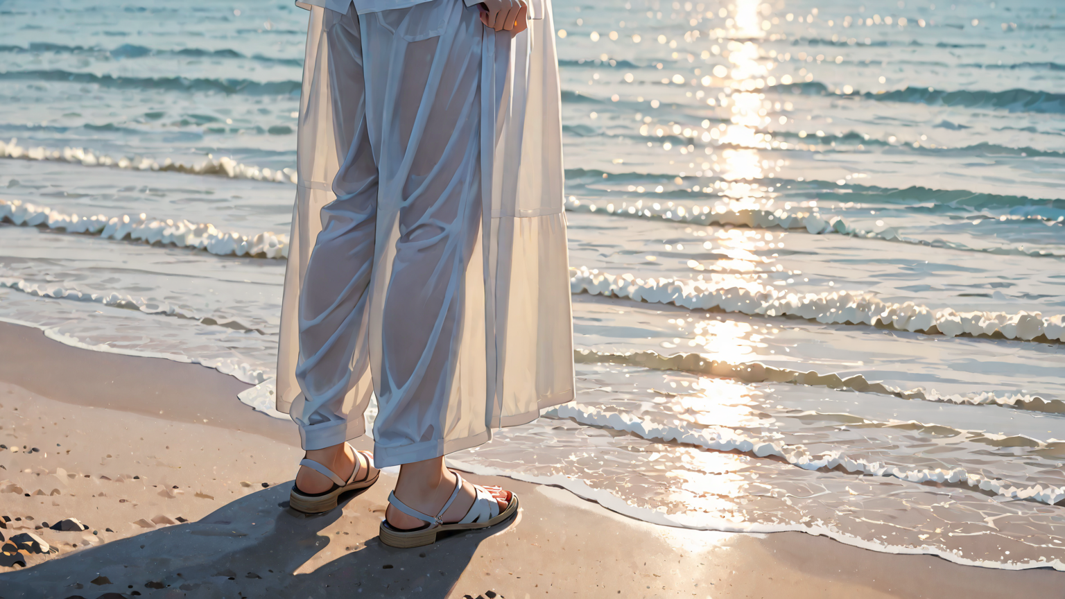 黄ばんだワイシャツの襟