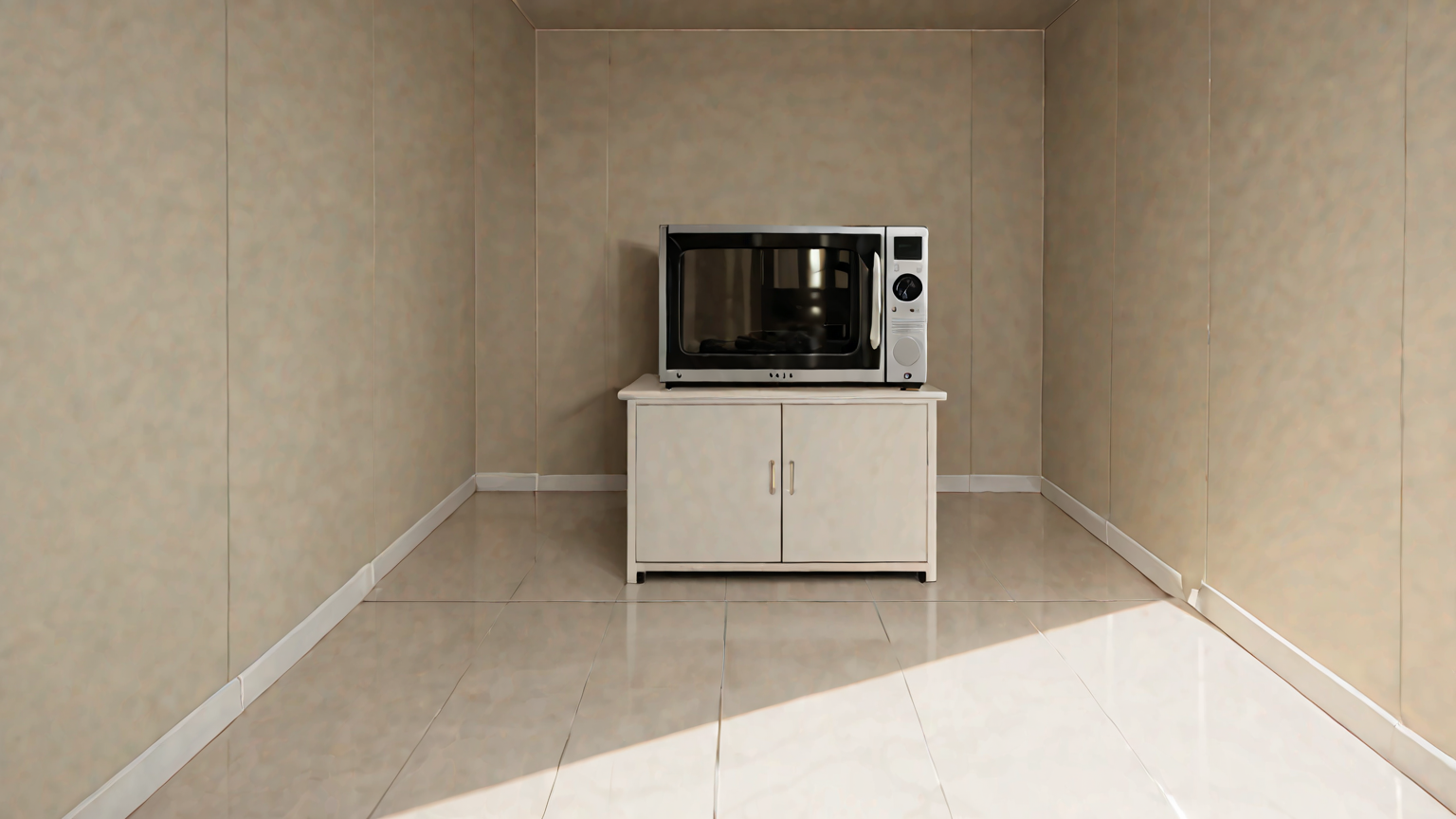 最新型ルーターの展示