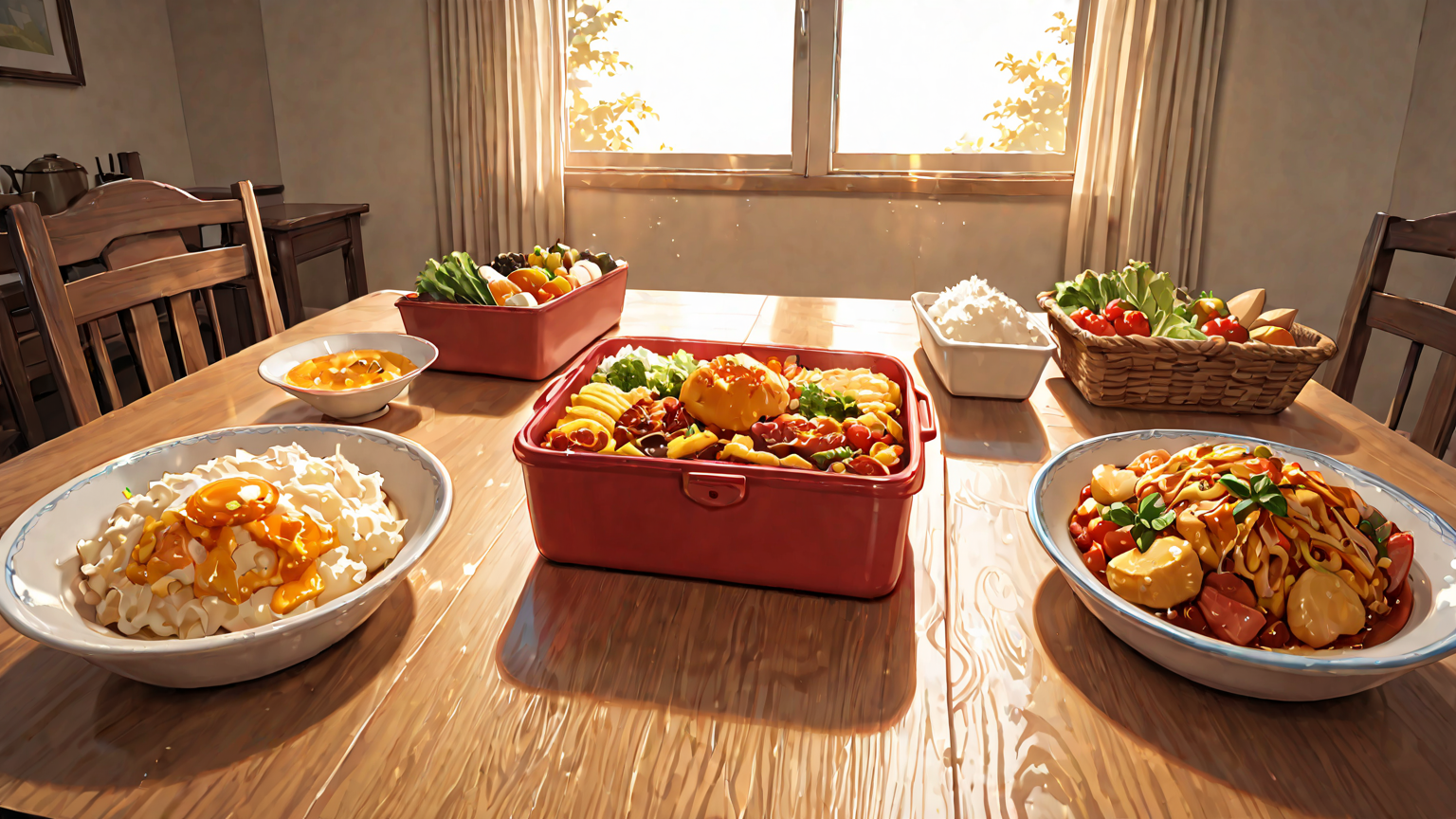 腐敗した弁当の例と注意喚起