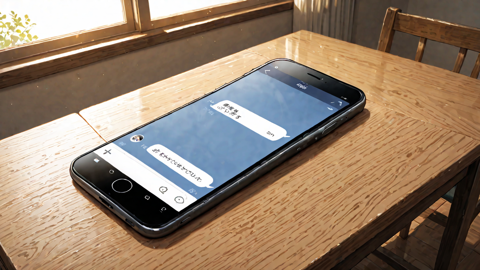 スマホのエラーメッセージ画面