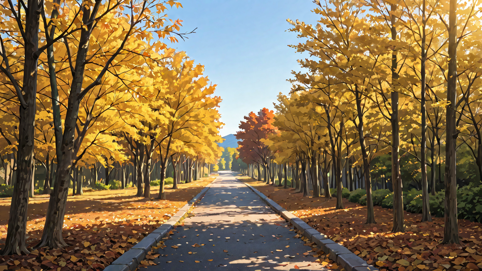 乾燥した秋の空気と髪のイメージ