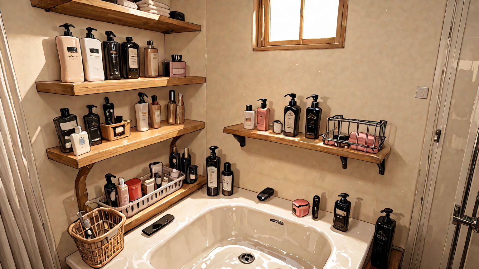 おすすめヘアケア商品の並び