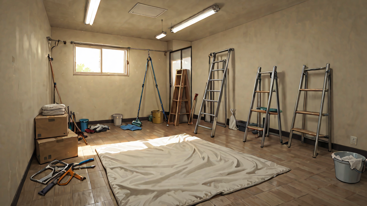 天井 掃除 やり方 道具のイメージ画像