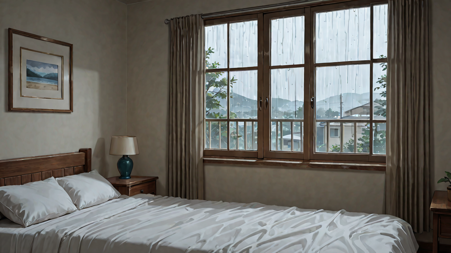 梅雨 布団 干せない カビのイメージ画像