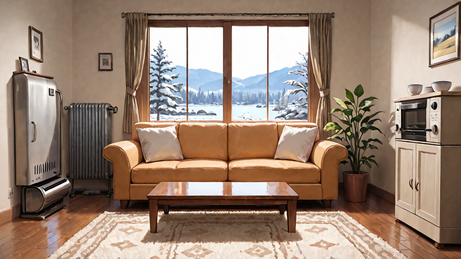 冬 暖房 乾燥 対策 加湿器なしのイメージ画像