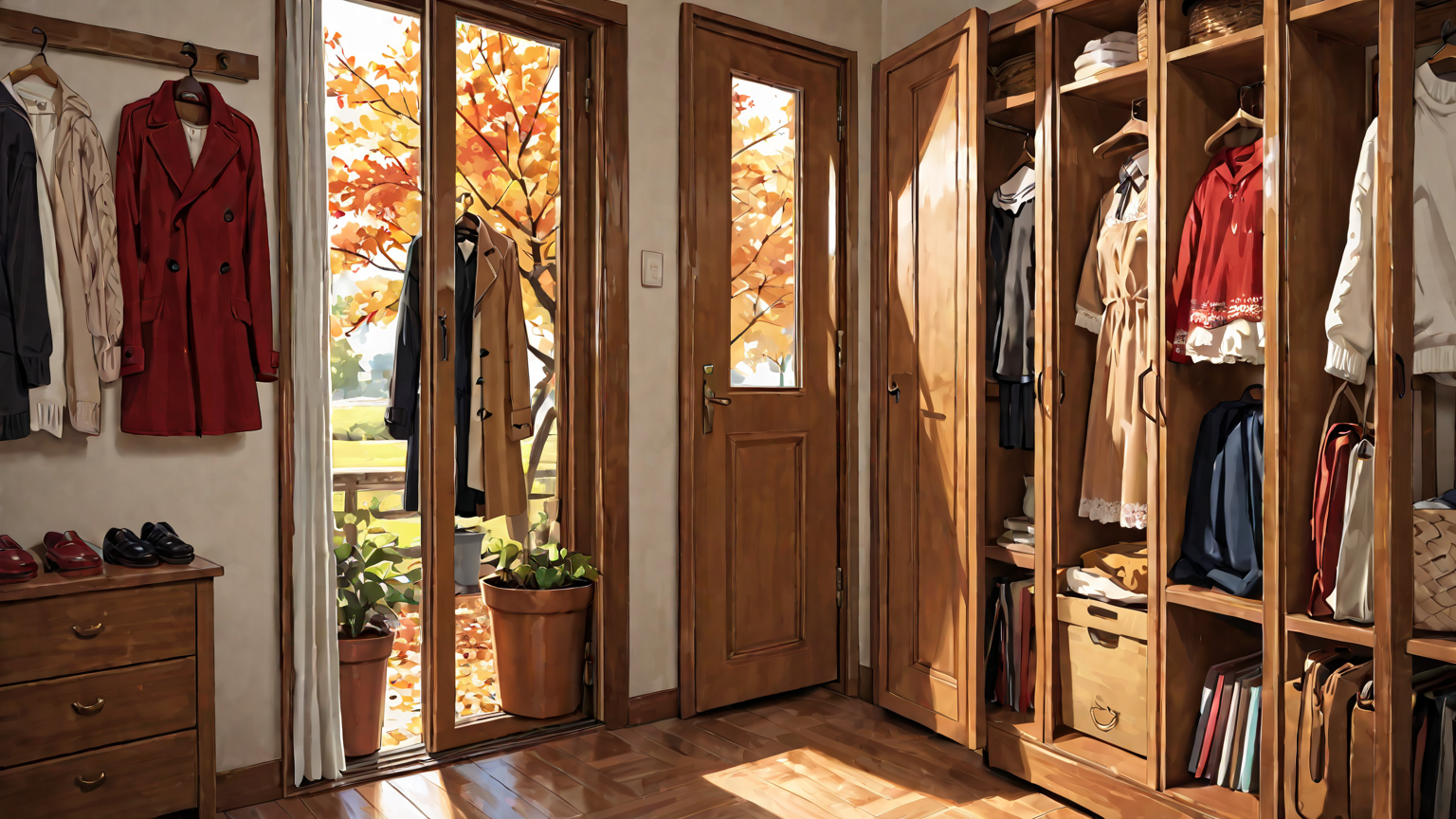 秋 衣替え コツ 収納 断捨離のイメージ画像