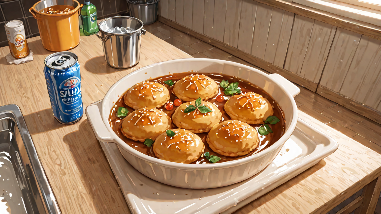 重曹と掃除用具のセット