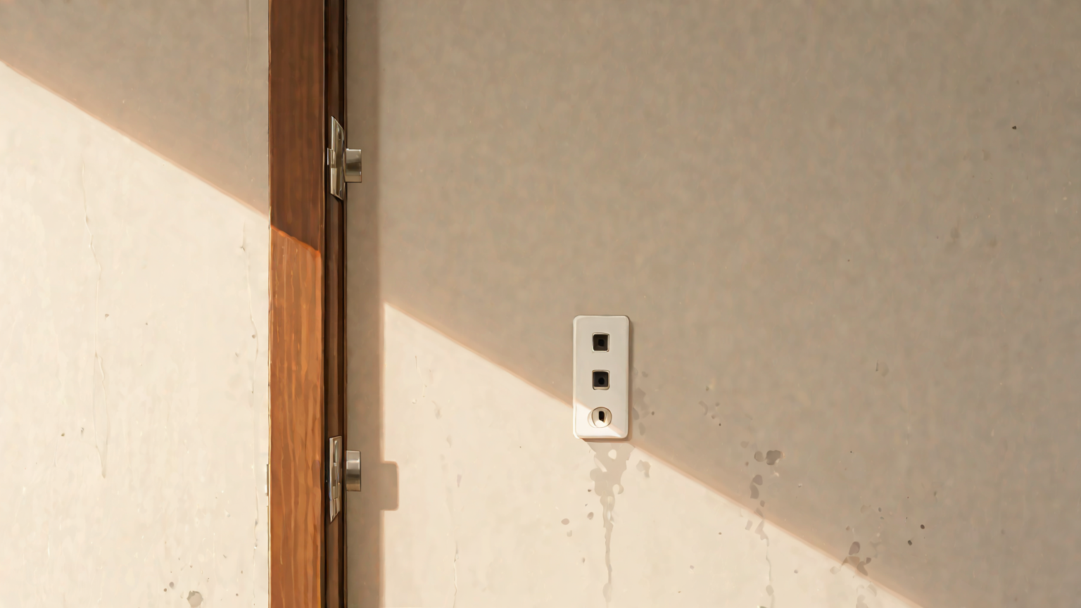 ホコリが付着したコンセントの写真