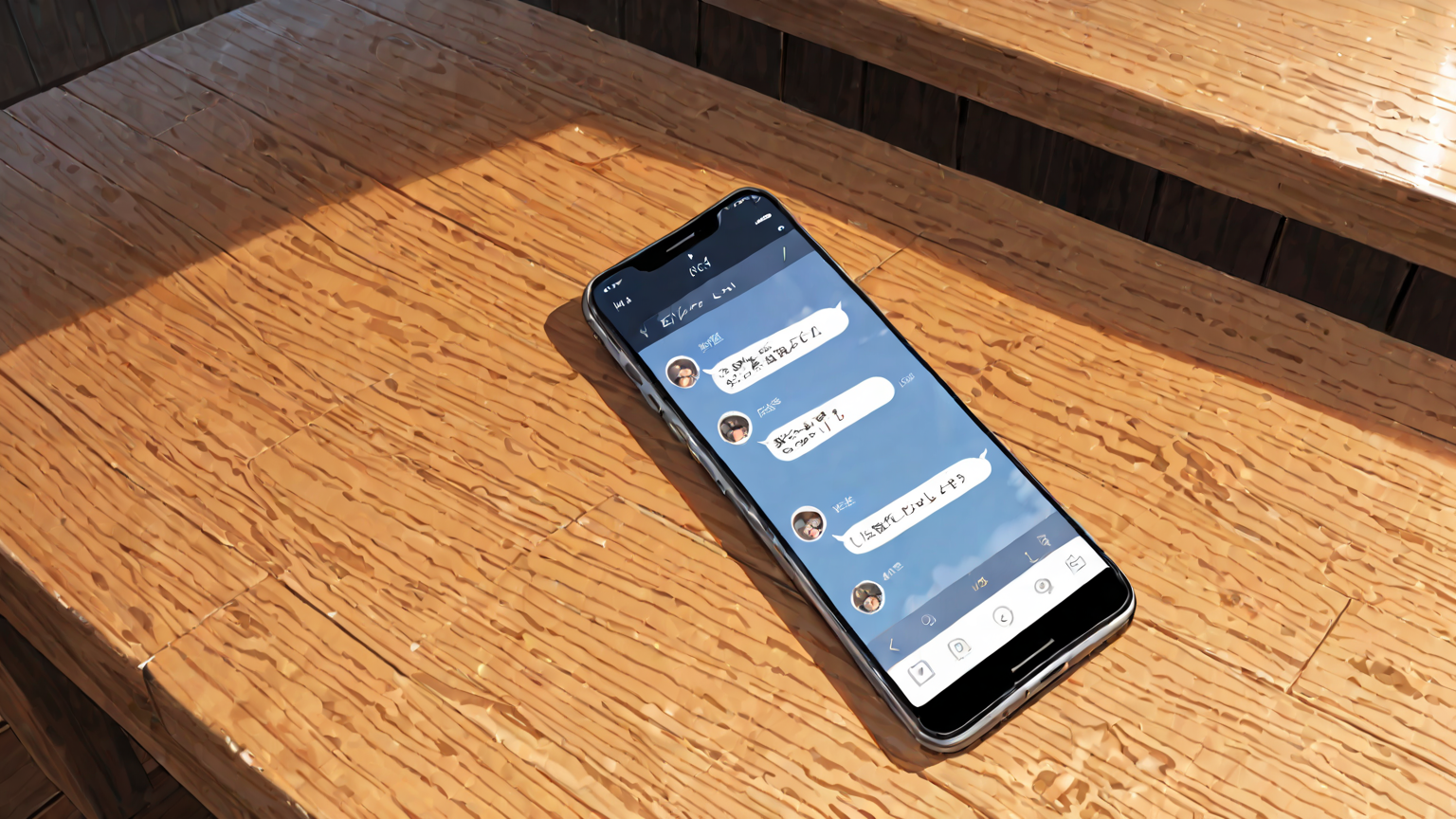 スマホのソフトウェアアップデート画面