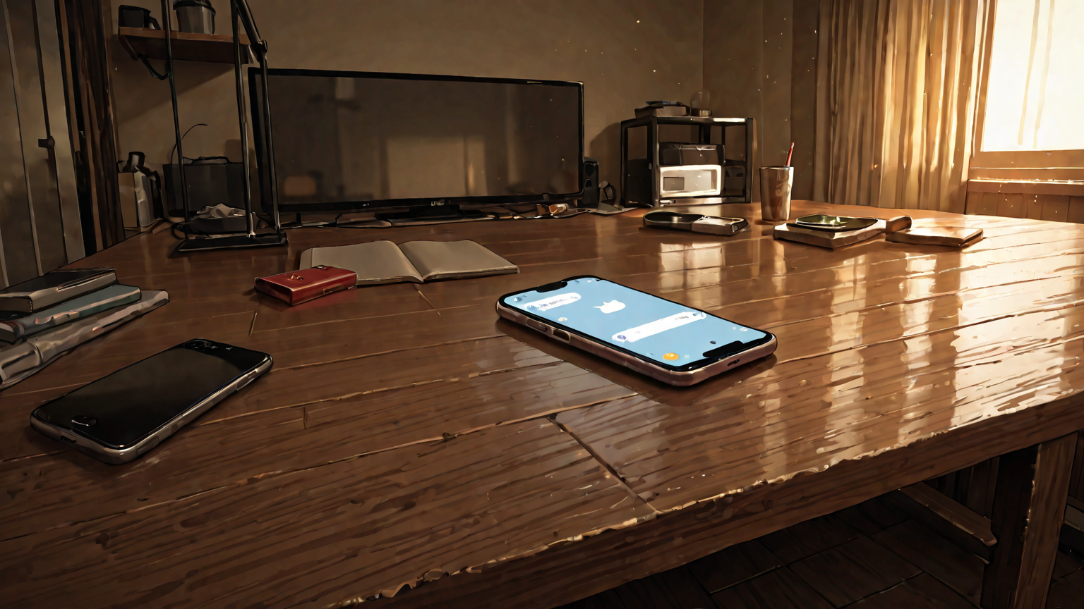 スマホの初期化操作をしている画面