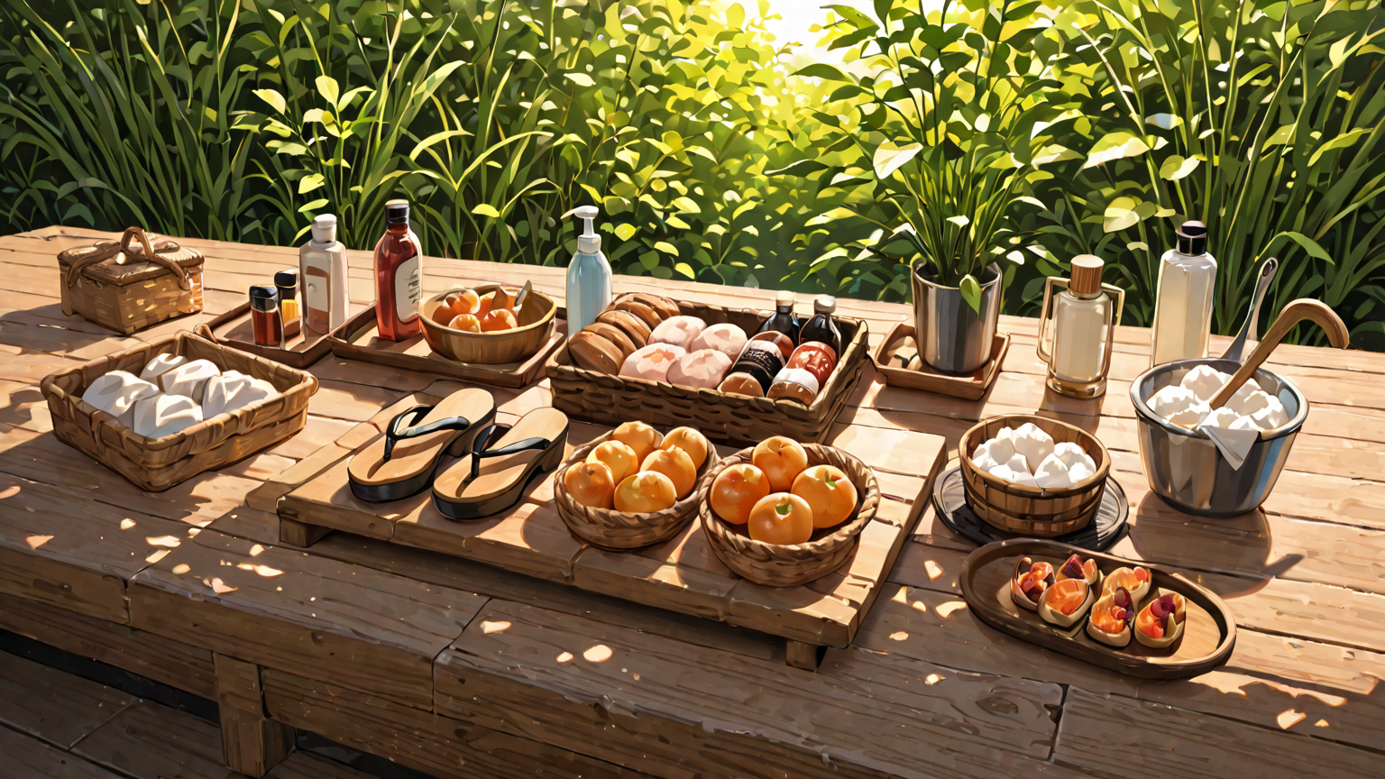 サンダルのお手入れアイテム