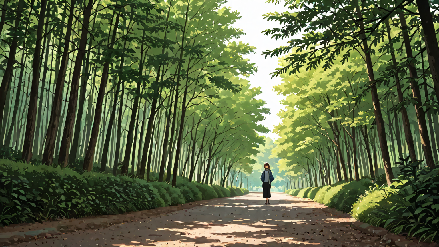 疑問を持つ女性のイラスト