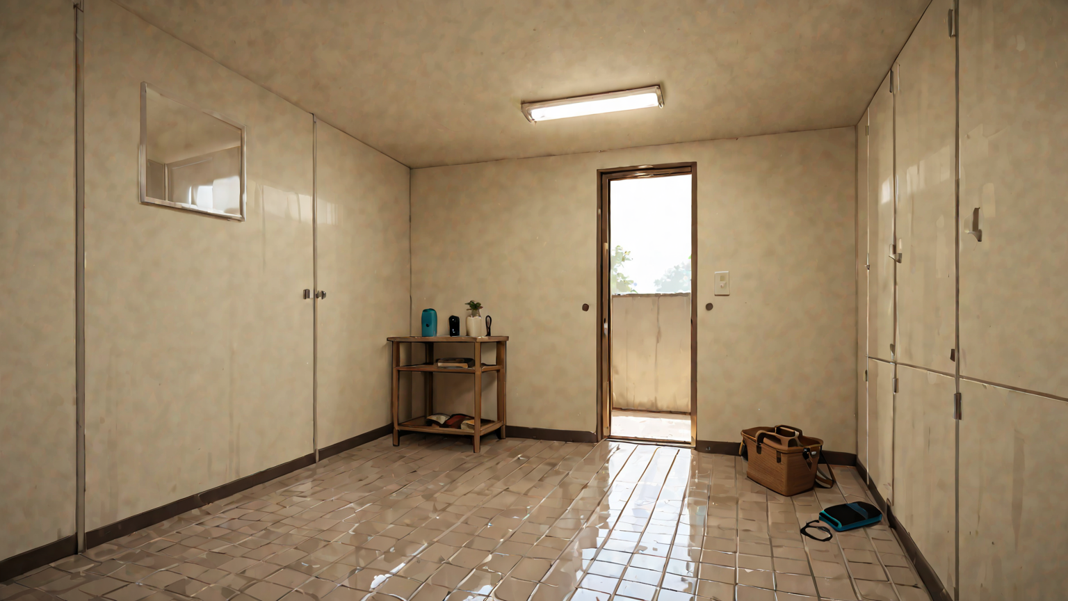 清潔に保管されたイヤホンケース