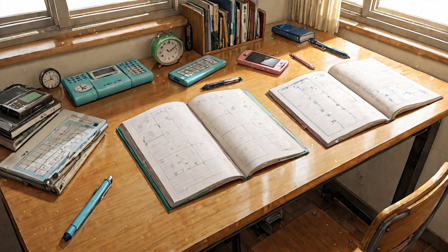 節約に成功した家計簿のイメージ