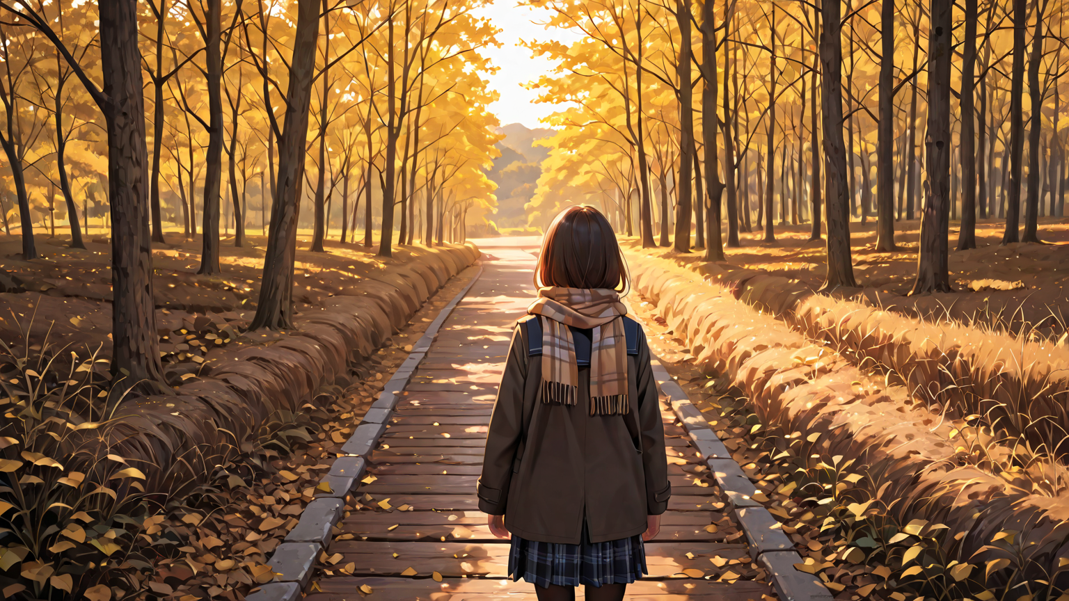 平らに乾かすマフラー