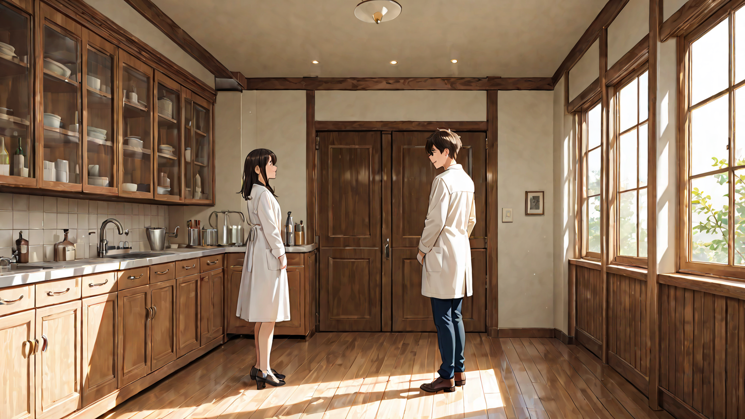 薬剤師から説明を受ける患者のイメージ