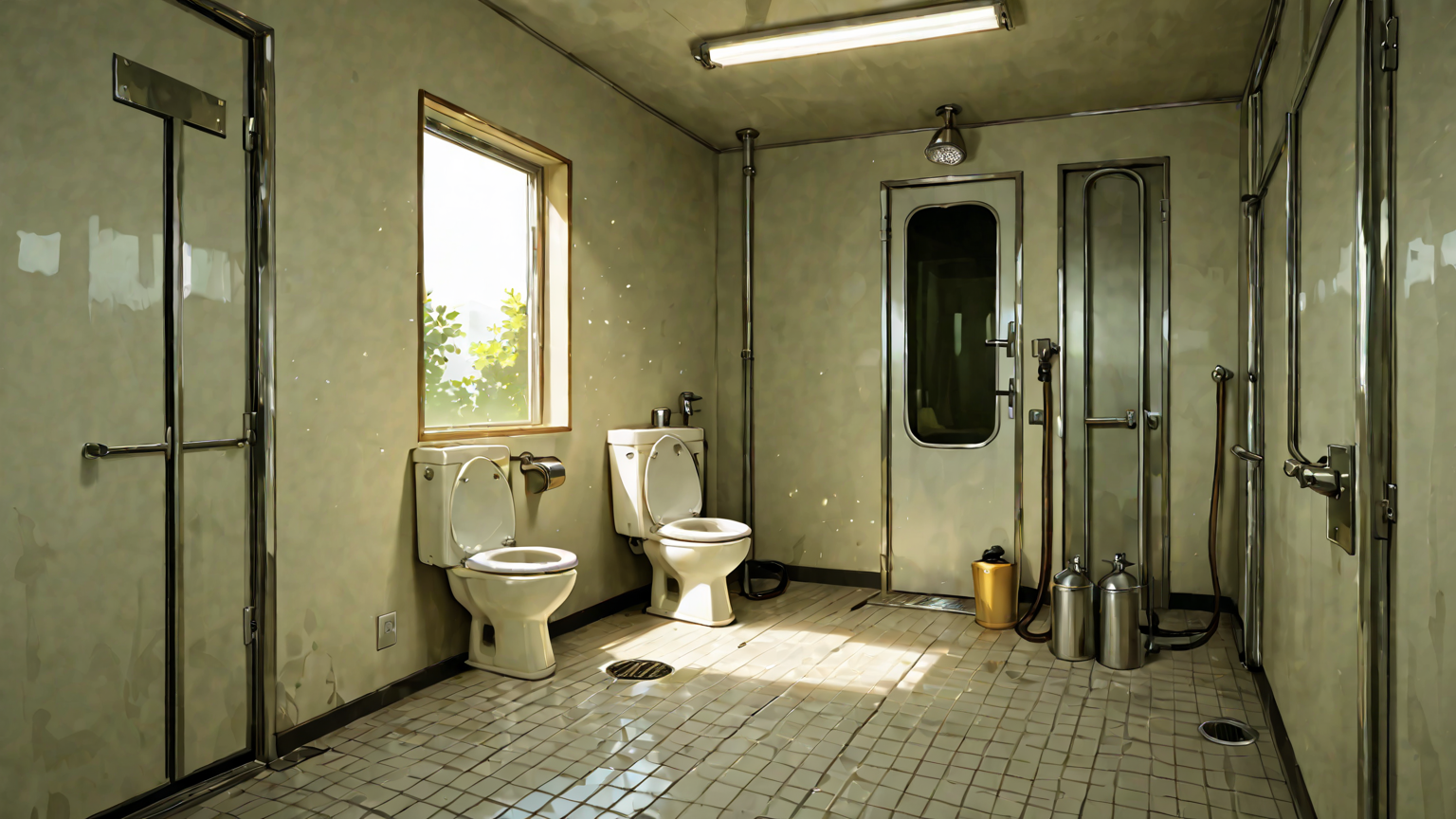 ボールタップとフロートの位置説明イラスト