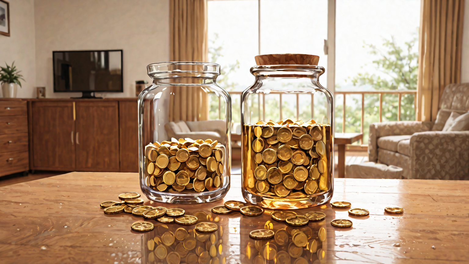 積み立てイメージのグラフ