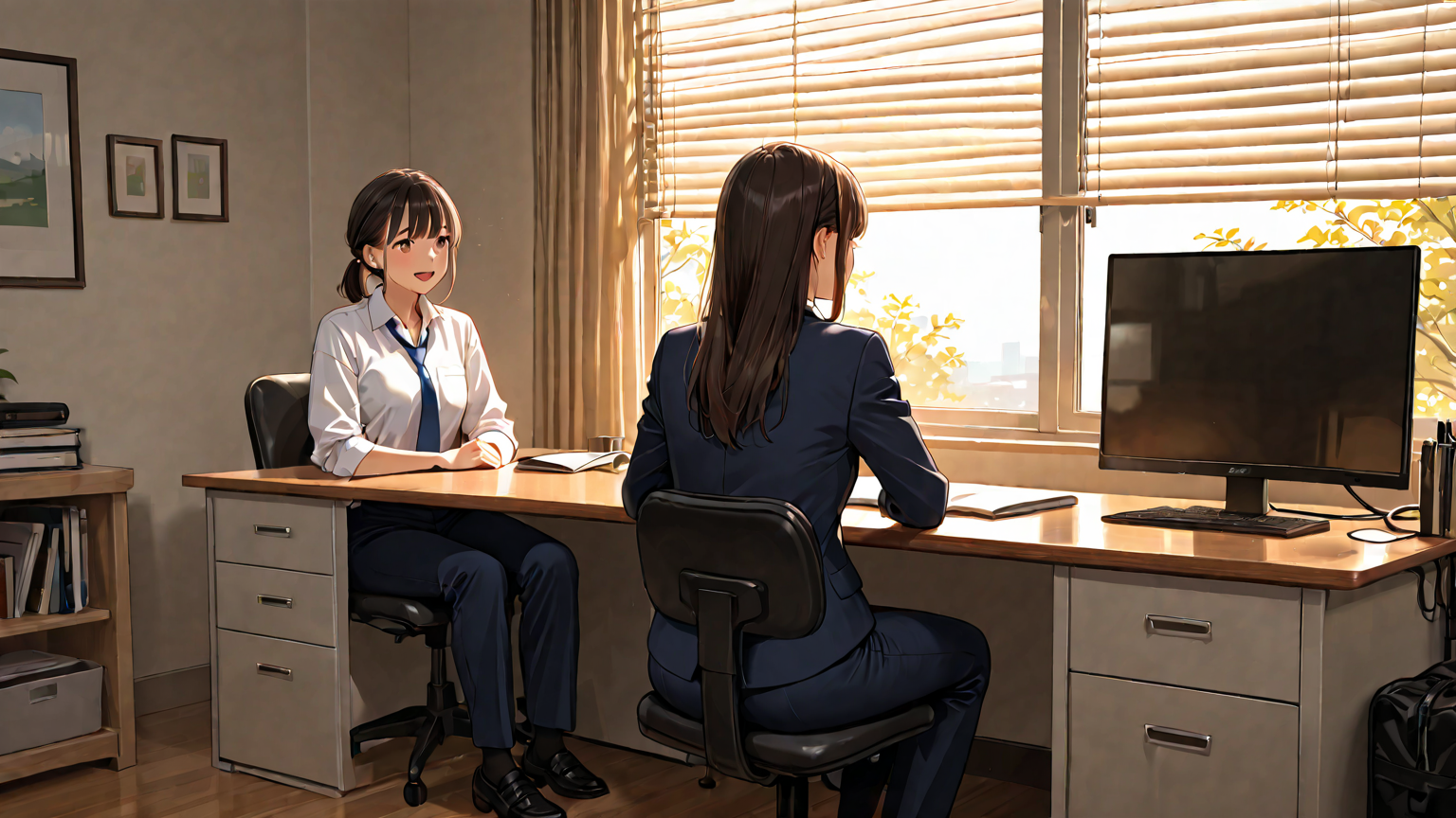 専門家に相談しているイメージ