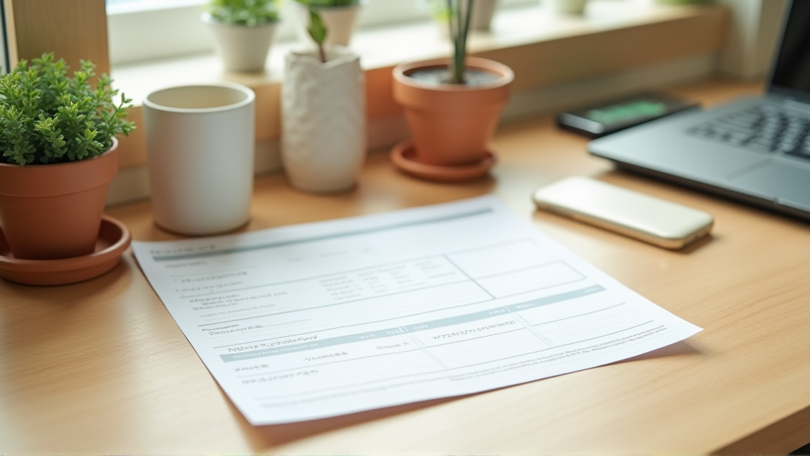 1週間の献立表にチェックが入っている様子