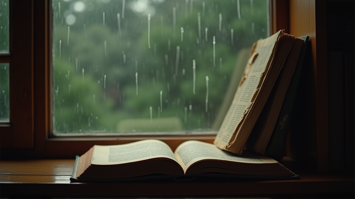 梅雨の時期に湿気でダメージを受けた本