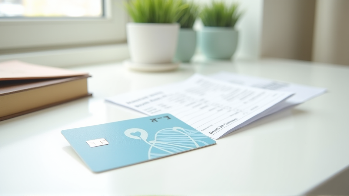 健康保険証と医療費の明細書