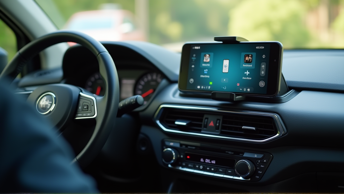 車内のカーナビとスマートフォンのBluetooth接続