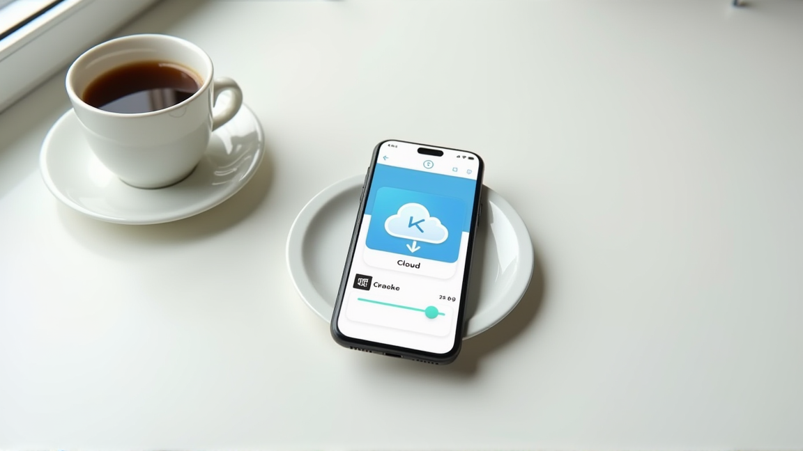 スマホの写真アプリでクラウドバックアップしている画面