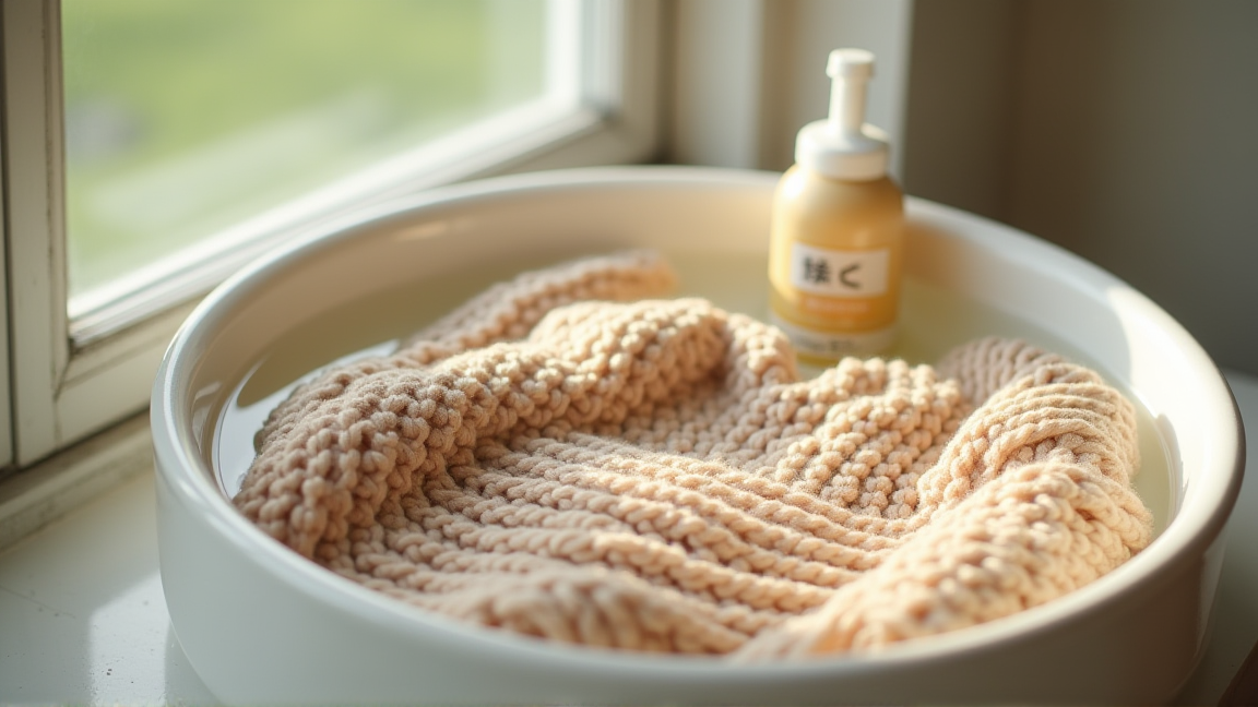 ぬるま湯に浸かるニットセーター