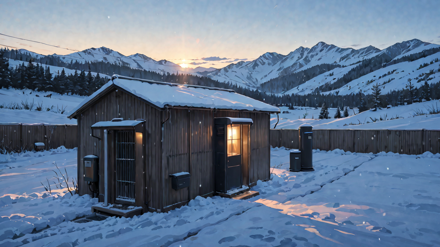 給湯器 お湯 出ない 原因 冬のイメージ画像
