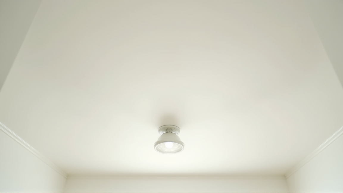 さまざまな素材の天井を見上げた様子