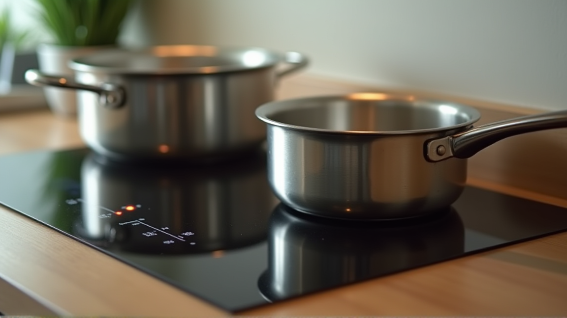 IHコンロのエラー表示を確認するイメージ