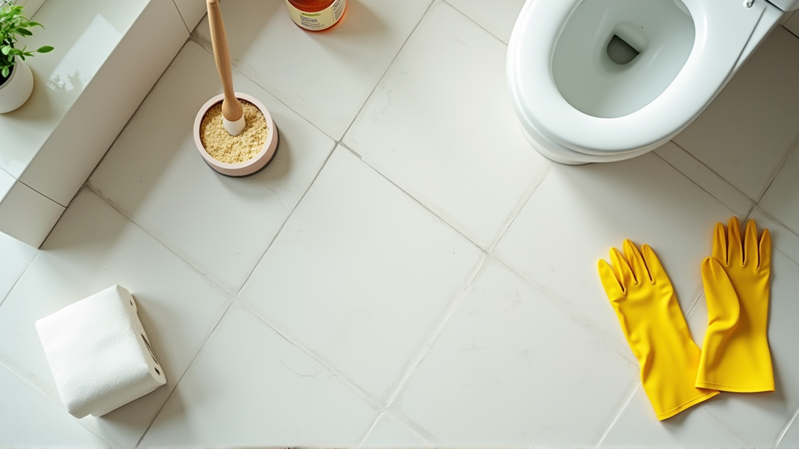 トイレ掃除の道具一式