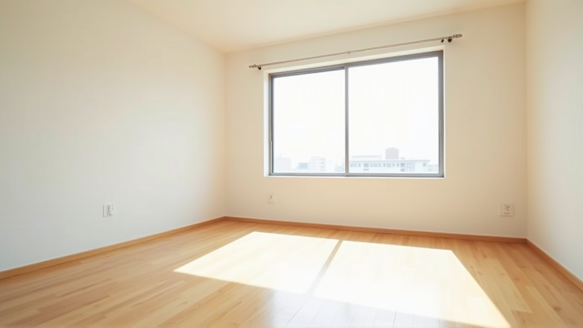 すっきり片付いた引っ越し後の空の部屋