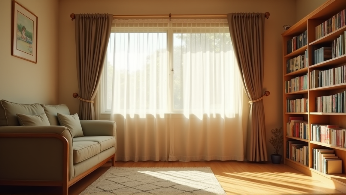 防音対策を施した快適なマンションのリビングルーム