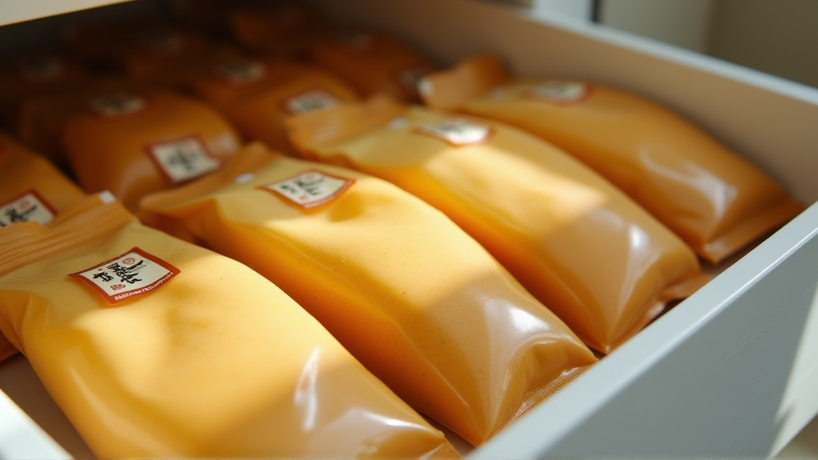 じゃがいもを抜いた冷凍保存用のカレー