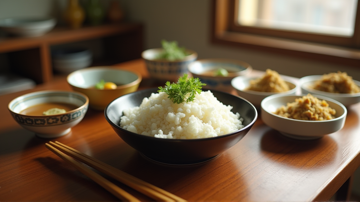 作り置きを使った平日の夕食テーブル