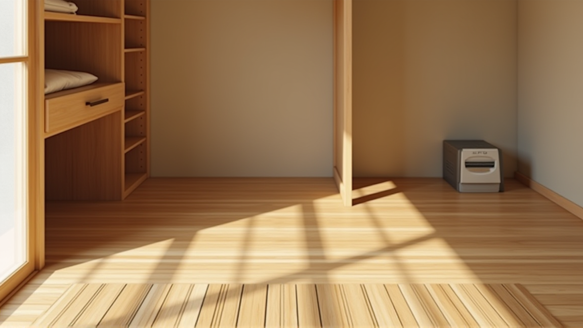 すのこと除湿剤を使った押入れの湿気対策